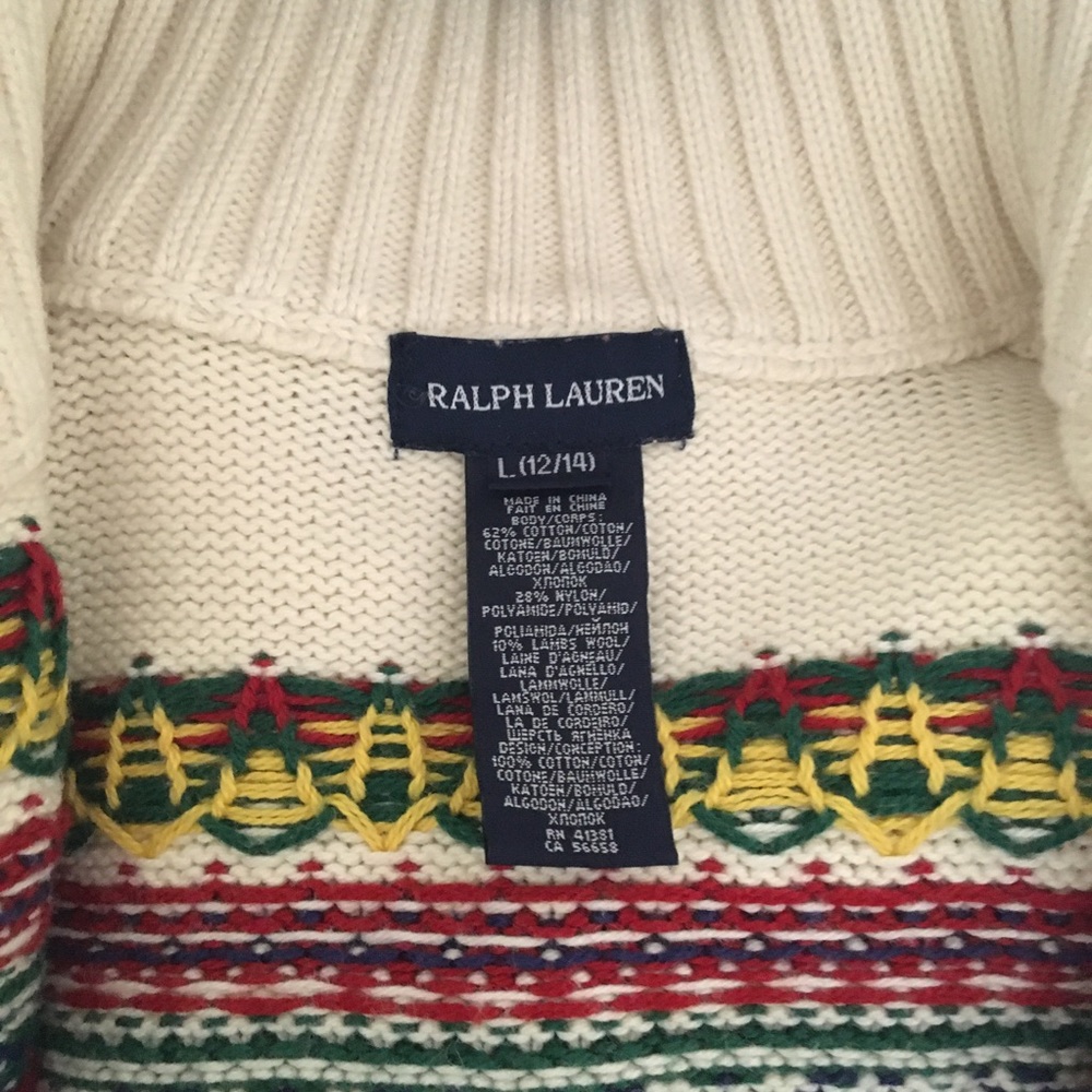 HP x2🎉 Ralph Lauren Knit Sweater Coat - Picture 5 of 6